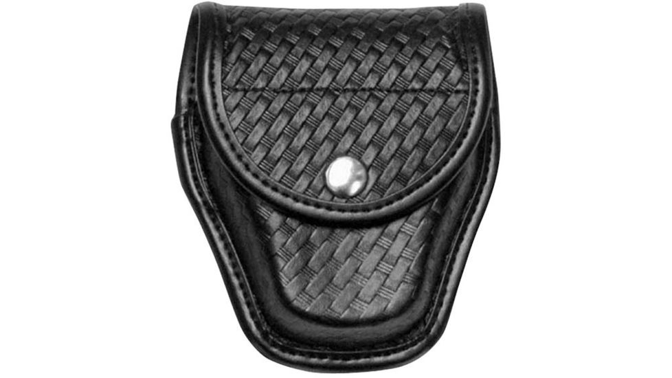 Bianchi 7917 Double Cuff Case - Basket Black, Chrome 22179