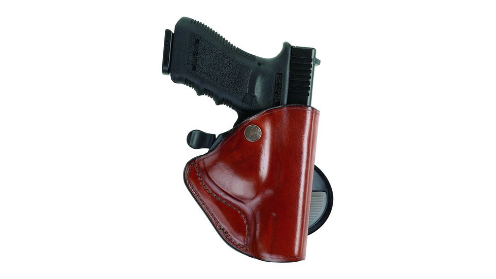 Bianchi 83 PaddleLok Holster - Plain Black, Left Hand 23219