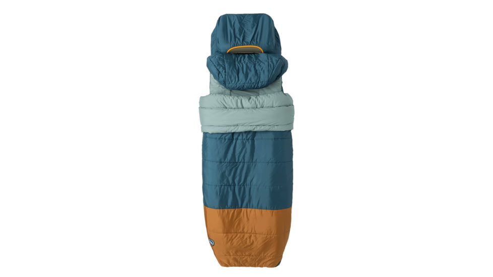 Big Agnes Echo Park 0 Sleeping Bag, Tapestry/Brown Sugar, Wide Long, BEP025