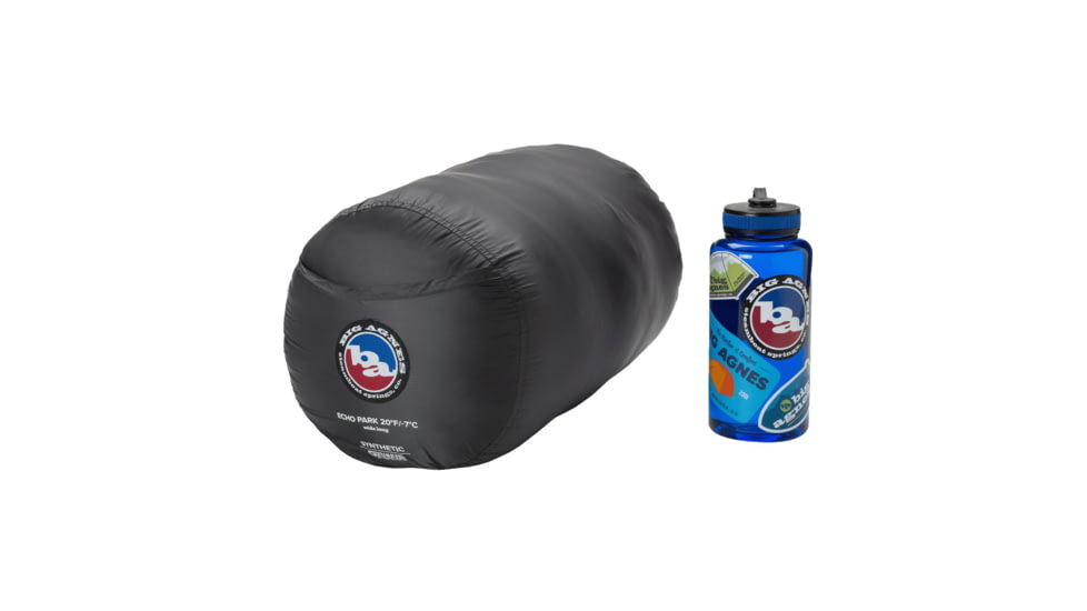 Big Agnes Echo Park 20 Sleeping Bag, Tapestry/Brown Sugar, Wide Long, BEP2025