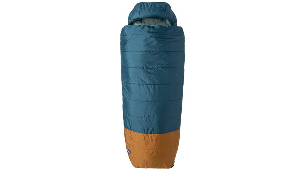 Big Agnes Echo Park 0 Sleeping Bag, Tapestry/Brown Sugar, Wide Long, BEP025