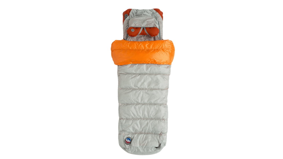 Big Agnes Lost Ranger 3N1 0 Sleeping Bag, Mercury/Tangelo, Regular, BLR3N1R025