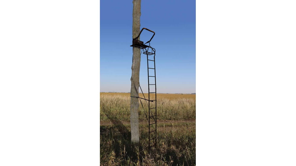 Big Game Treestands Warrior Elite 17ft Ladderstand, BGM-LS3815