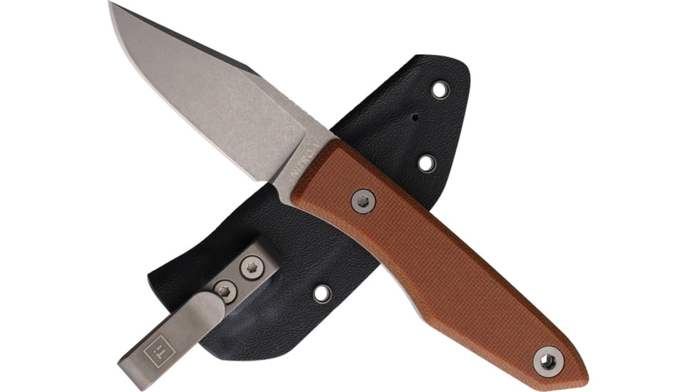 Big Idea Design Lookout Fixed Blade Brown, BIG009MBR