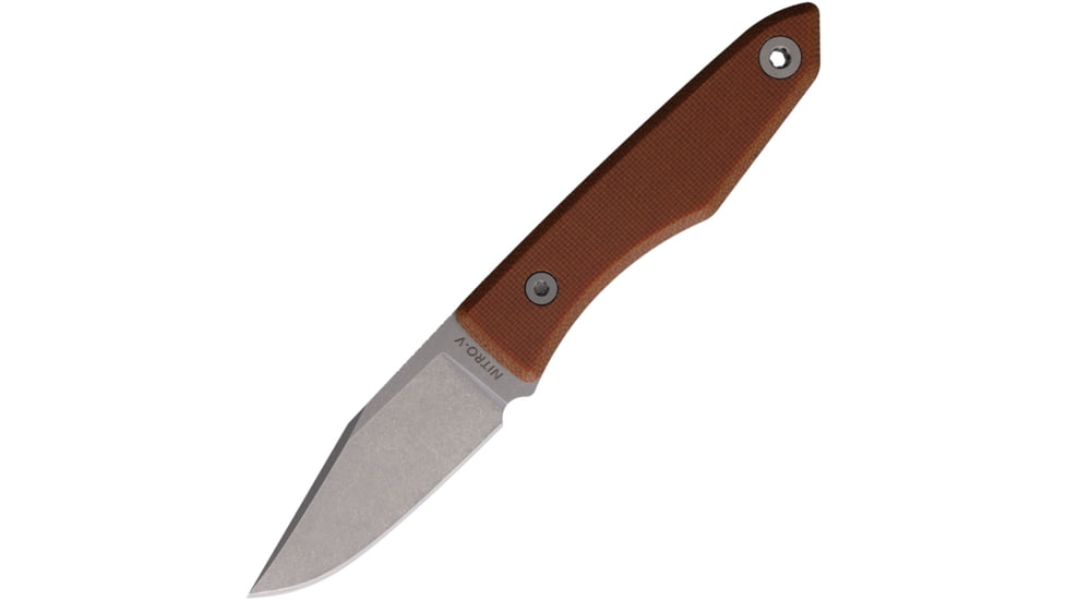 Big Idea Design Lookout Fixed Blade Brown, BIG009MBR