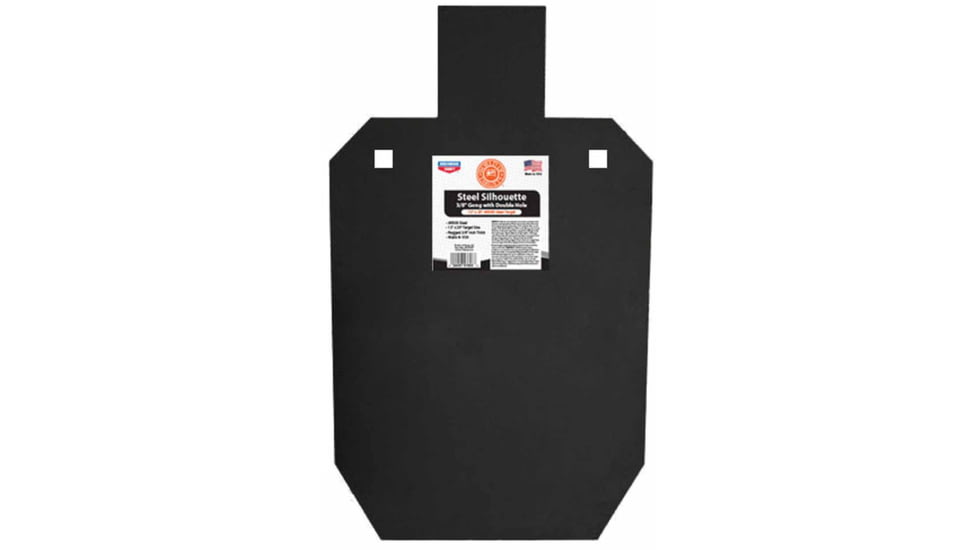 Birchwood Casey 12x20 AR500 Steel Sil 3/8, BC-47635