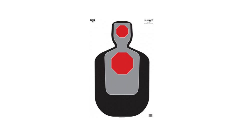 Birchwood Casey BC-19 Stop Core Eze-Scorer Paper Silhouette Target 23x35 Inch 100 Per Case, BC-37043