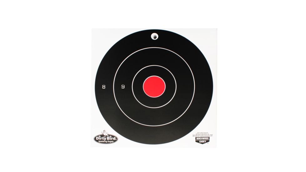 Birchwood Casey Dirty Bird 8in. Bulls Eye Split 200 Shot Pack, BC-35871