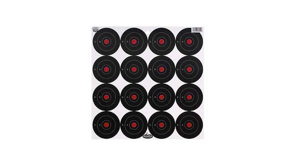 Birchwood Casey Dirty Bird Splattering Targets 3 Inch Round 9 Per Sheet 12 Sheets Per Package, BC-35309