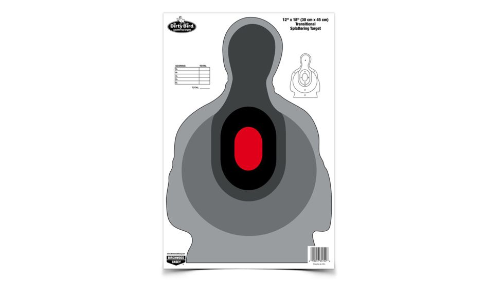 Birchwood Casey Dirty Bird Transitional Silhouette Target, BC-35727