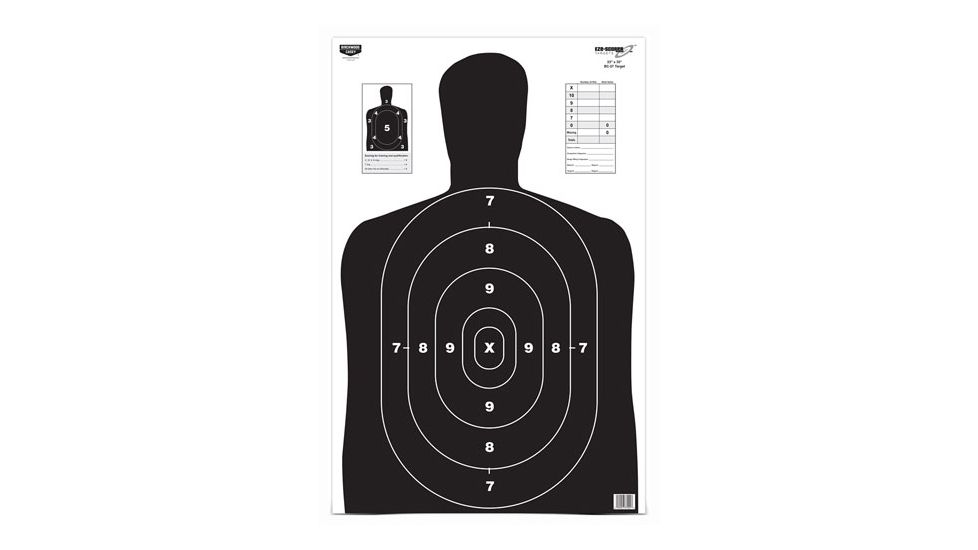 Birchwood Casey Eze-Scorer BC27 Target, BC-37020
