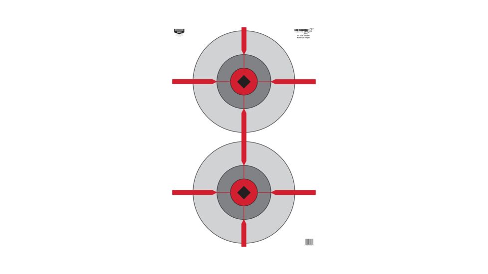 Birchwood Casey Eze-Scorer Double Bulls-Eye 23in. x 35in. Target, BC-37031