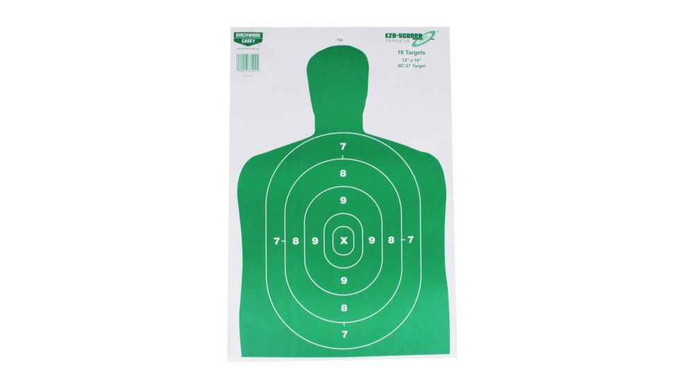 Birchwood Casey EZE-Scorer Green Shadow Targets, BC-37204