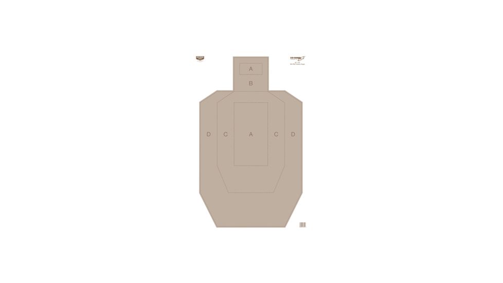 Birchwood Casey Eze-Scorer IPSC Practice Target, BC-37025