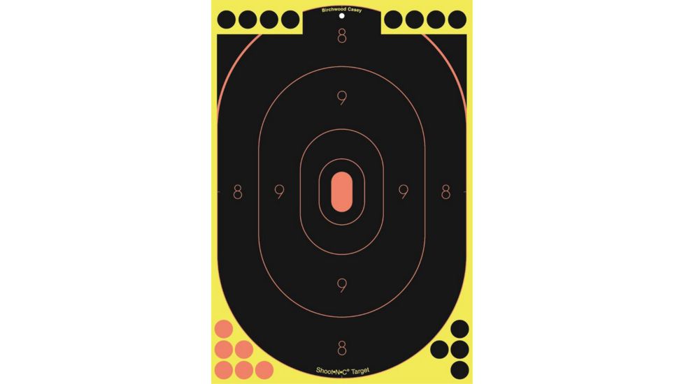 Birchwood Casey Shoot-N-C Targets 12x18 Silhouette 100 Per Pack, BC-34603
