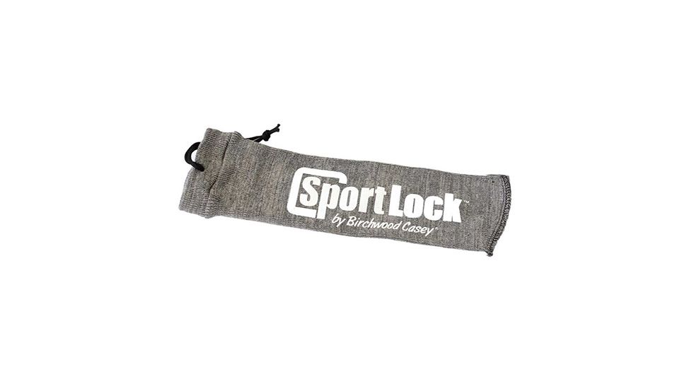 Birchwood Casey SportLock Silicone Handgun Sleeve Gray, BC-06950