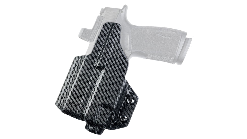 Black Scorpion Outdoor Gear IWB Belt Wing Tuckable Holster, Sig Sauer P365 X-MACRO w/ TLR-7, TLR-8, Right Hand, Carbon Fiber, HC23-IWBTUCK-365MA