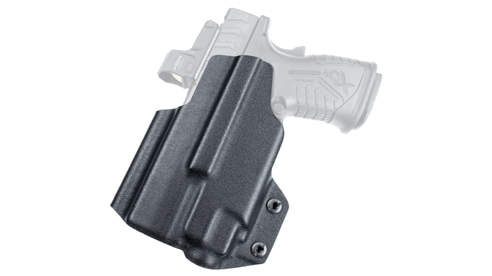 Black Scorpion Outdoor Gear IWB Belt Wing Tuckable Holster, Springfield Armory XD-M Elite 3.8in w/ TLR-7 / TLR-8, Right Hand, Black, HC23-IWBTUCK-XDME3TLR8-BK