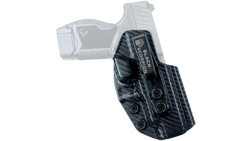 Black Scorpion Outdoor Gear IWB Belt Wing Tuckable Holster, Taurus GX4XL, Right Hand, Carbon Fiber, HC23-IWBTUCK-GX4XL-CF