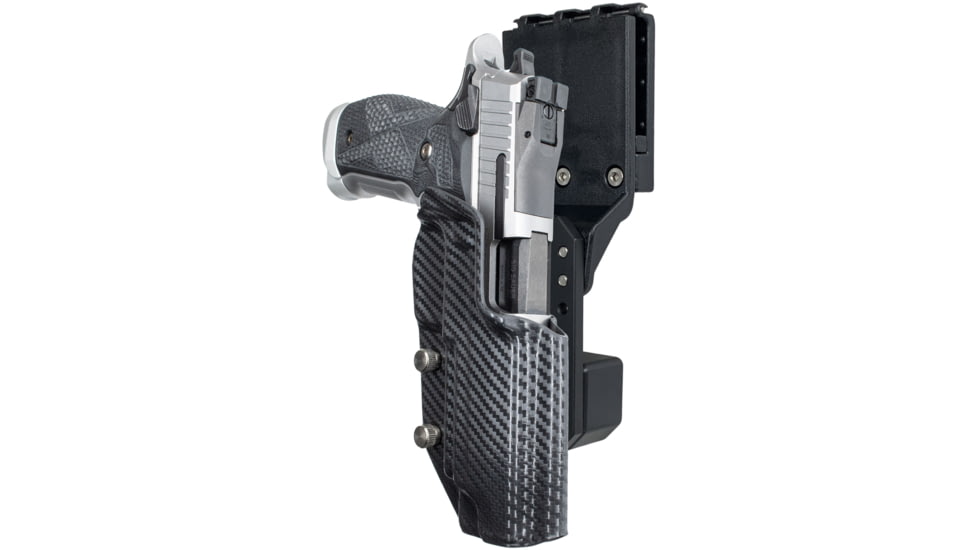 Black Scorpion Outdoor Gear Pro Competition OWB Holster, Sig Sauer P226 XFIVE, Right Hand, Carbon Fiber, HC04-USPSA-P226X5-CFRH