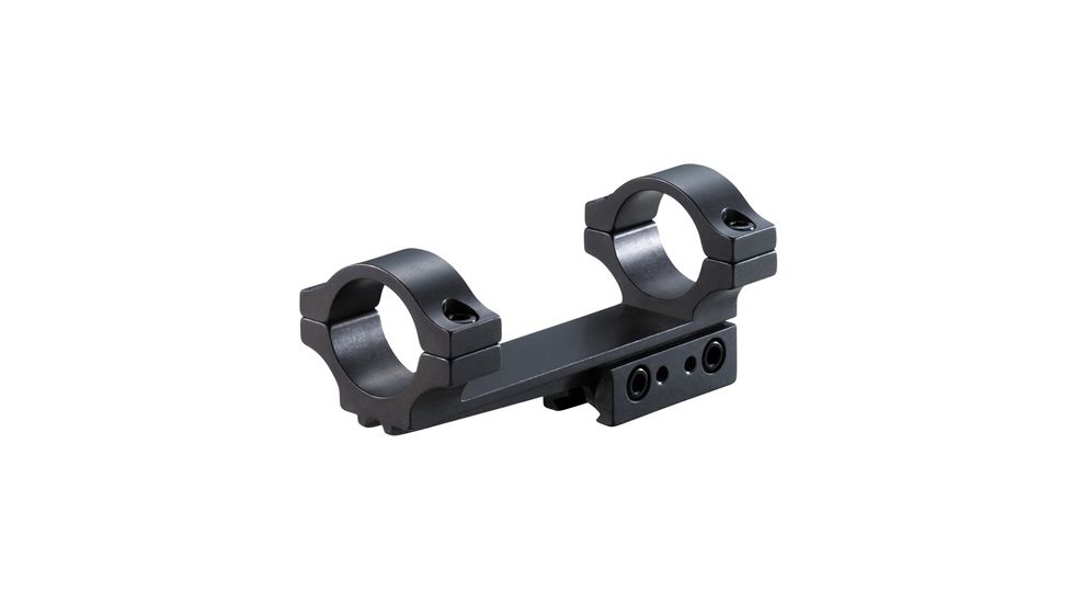 Model 254 Scope Mount,4in Long Drop Compensated Cantilever w/1 5/8 Clamping Length,Matte Black
