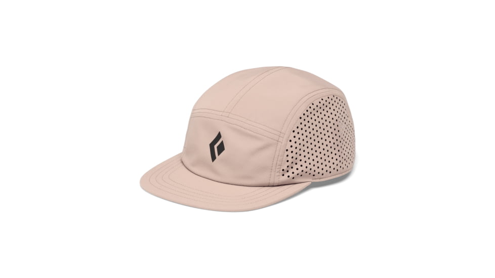 Black Diamond 5-Panel Synthetic Cap, Pale Mauve/Black Icon Logo, AP7230549681ALL1