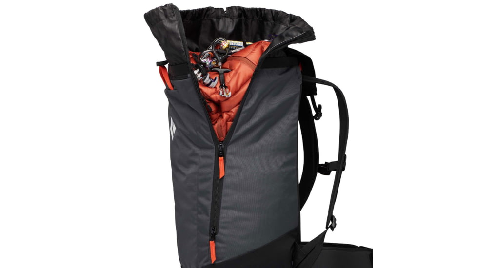 Black Diamond Crag 40 Backpack, Carbon, Medium/Large, BD6812980003M-L1