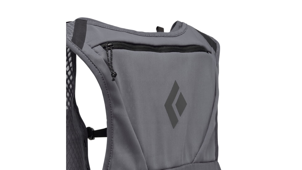 Black Diamond Distance 4 Hydration Vest Backpack, Carbon, Medium, BD6800300003MED1