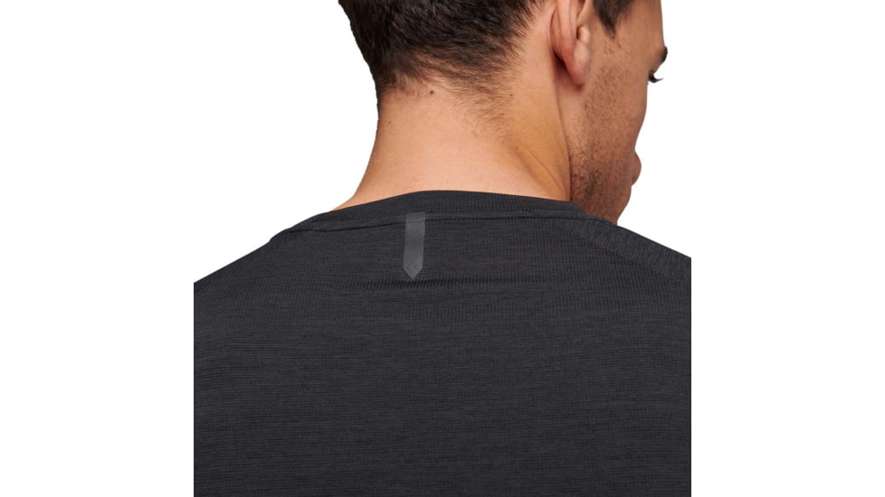 Black Diamond Lightwire LS Tech Tee - Mens, Black, Small, AP7530900002SML1