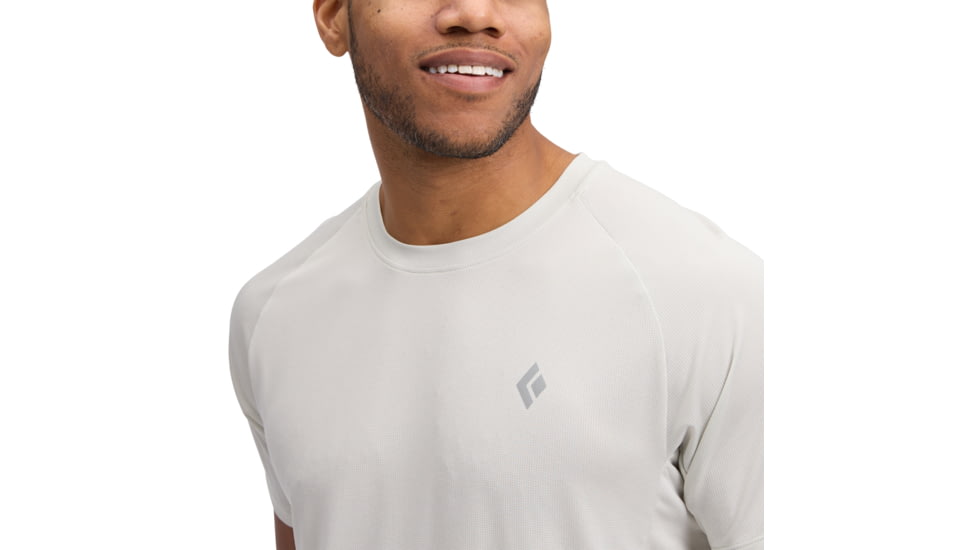 Black Diamond Lightwire Short Sleeve Tech Tee - Mens, Alloy, Extra Large, AP7524271000XLG1