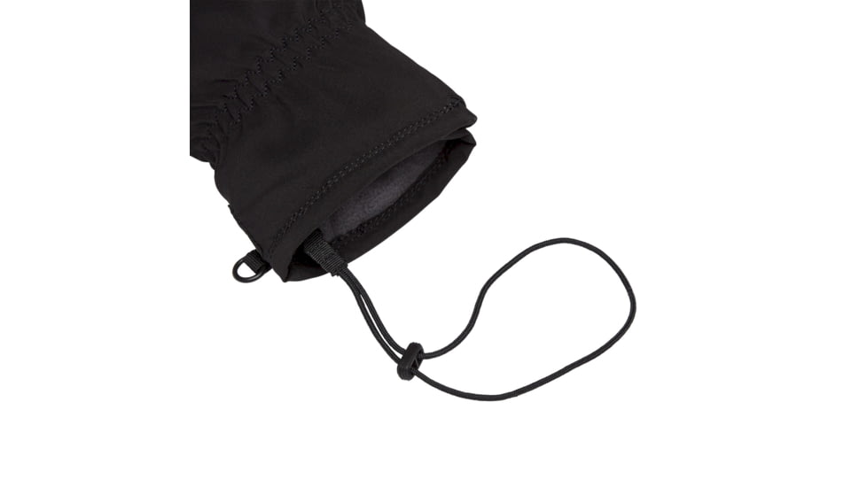 Black Diamond Mission MX Mitts, Black, Medium, BD8019200002MED1