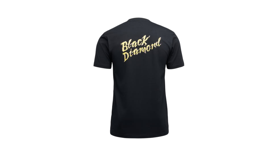 Black Diamond Shredded Short Sleeve Tee - Mens, Black, Small, AP7524920002SML1