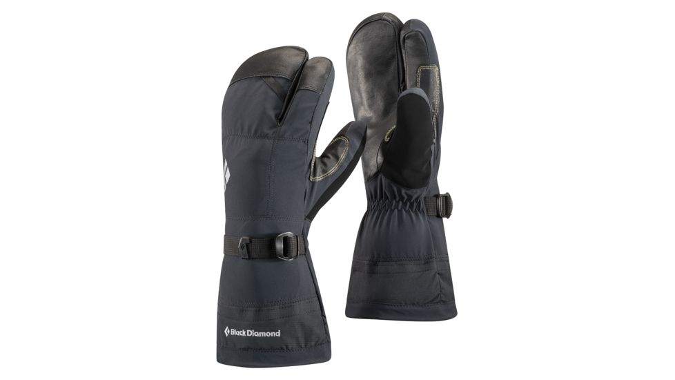 Black Diamond Soloist Finger Glove - Mens, Black, Large, BD801696BLAKLG 1