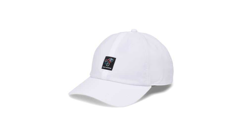 Black Diamond Synthetic Dad Hat, White/Black Woven Quickdraws Patch, AP7230639690ALL1