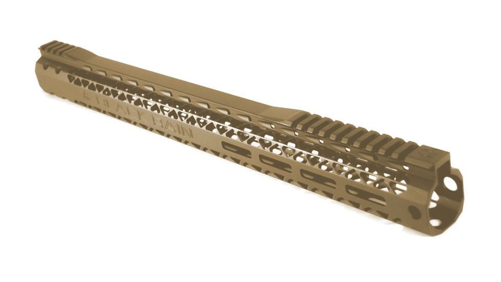 Black Rain Ordnance 17.76in Slim Handguard 5.56, FDE, BRO-SLM-1776-FDE