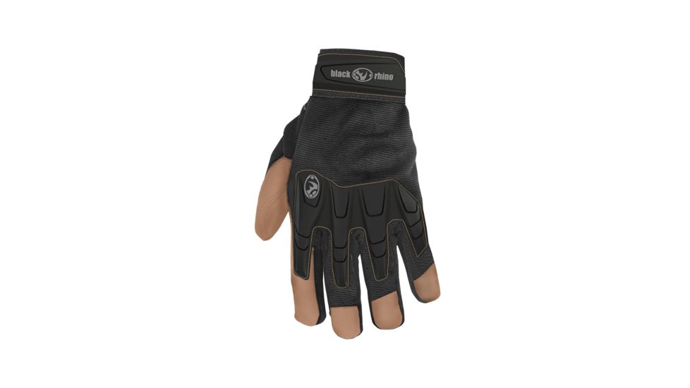 Black Rhino Cowz Top Grade Cowhide Gloves, Small 00612