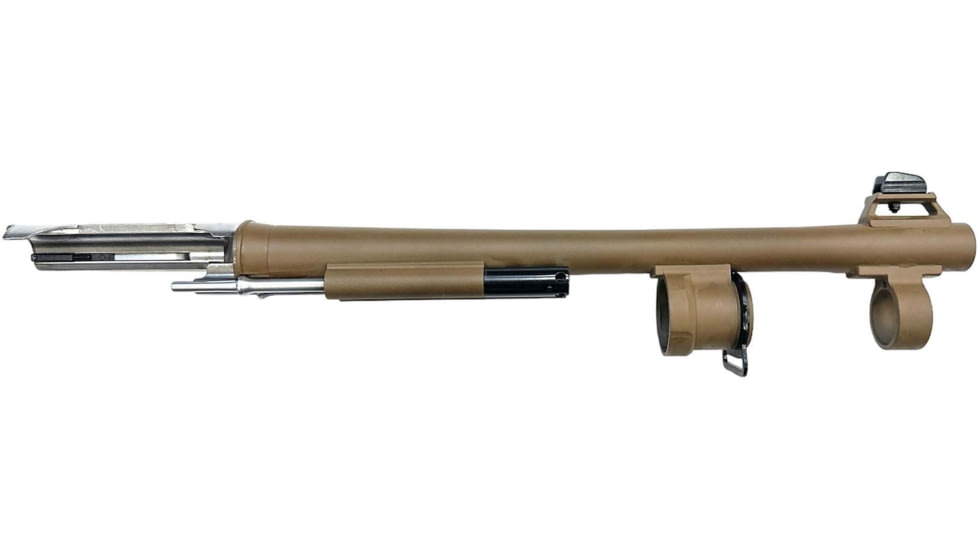 Black River Manufacturing SBS Benelli M4 12 Gauge Shotgun Barrel, 14 in, Chrome Linded, FDE, BRBMPBFDESBS