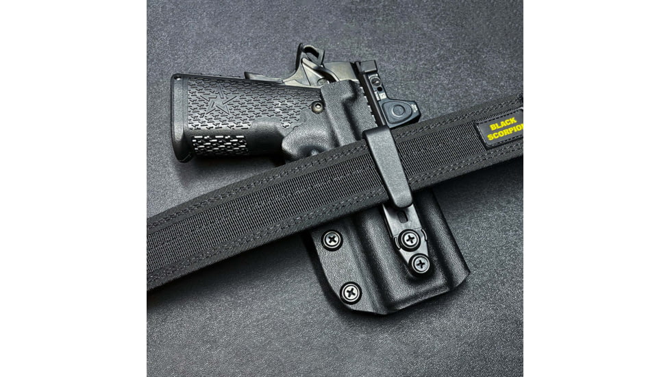 Black Scorpion Outdoor Gear Canik TP9 Elite SC Belt Wing Tuckable Holster, Right, Black, HC23-TP9SC-BK