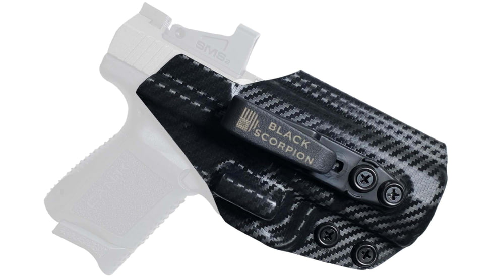 Black Scorpion Outdoor Gear Canik TP9 Elite SC Belt Wing Tuckable Holster, Right, Carbon Fiber, HC23-TP9SC-CF
