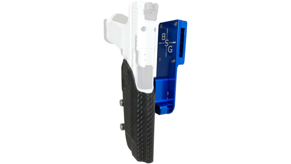 Black Scorpion Outdoor Gear Canik TP9SFx Pro Heavy Duty Competition Holster, Left, Blue/Carbon Fiber, HCD3-USPSABS-TP9SFXCFLH