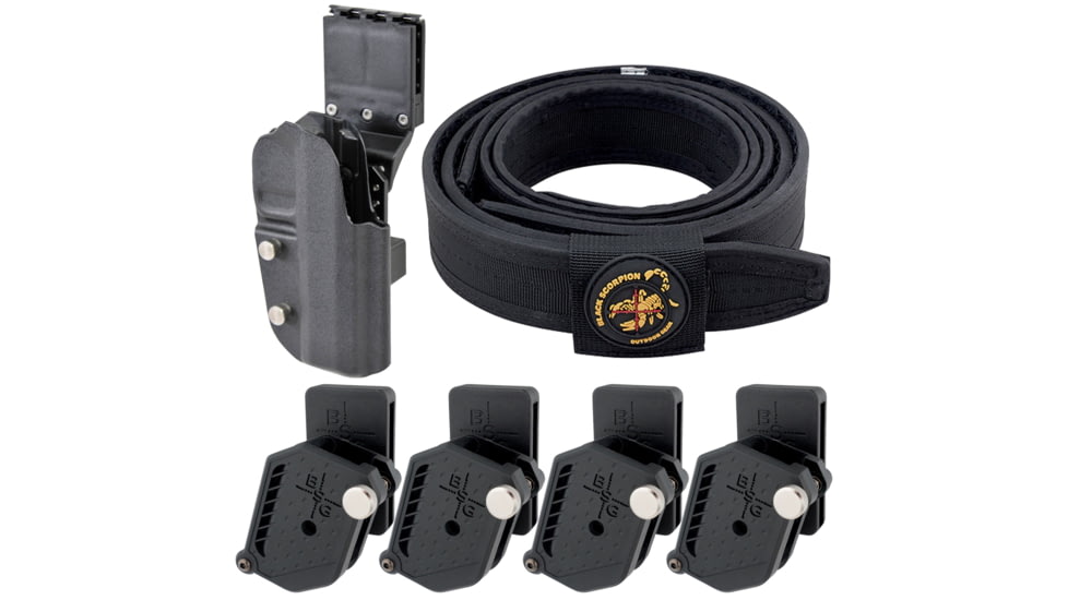 Black Scorpion Outdoor Gear Combo Rig N5, Right, VP9, Black, Medium, CO15-BTMBK-VP9BK
