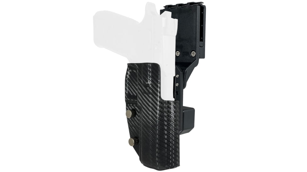 Black Scorpion Outdoor Gear CZ Tactical Sport Orange Pro Competition Holster, Right, Carbon Fiber, HC04-USPSA-CZPTSOCFRH
