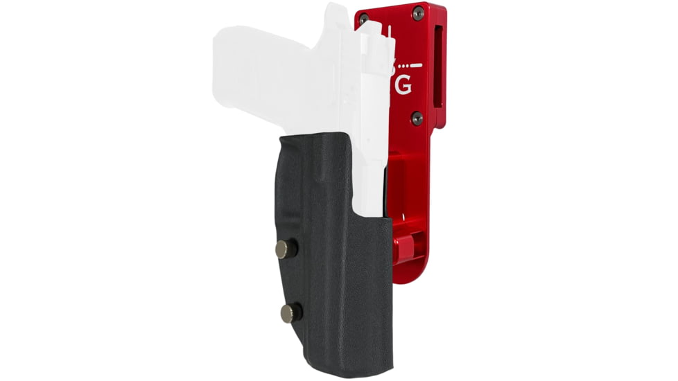Black Scorpion Outdoor Gear CZ P-09 Pro Heavy Duty Competition Holster, Right Hand, Red Shell / Black, HCD2-USPSABS-CZP09BKRH
