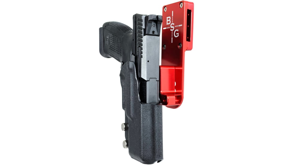 Black Scorpion Outdoor Gear CZ P-10 C Pro Heavy Duty Competition Holster, Right Hand, Red Shell / Black, HCD2-USPSABS-P10CBKRH