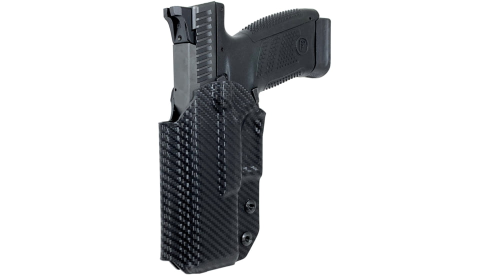 Black Scorpion Outdoor Gear CZ P-10 IWB Kydex Holster - Low Profile, Right Hand, Carbon Fiber, HC19-IWB01-SCOCZSP10-CFRH