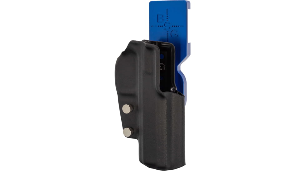 Black Scorpion Outdoor Gear CZ Shadow 2 Compact Pro Heavy Duty Competition Holster, Right Hand, Blue Belt Attachment - Black Holster, HCD3-USPBS-SHDWCOMP-BKRH