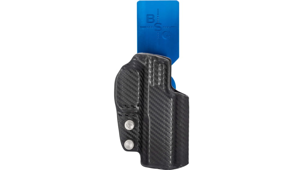 Black Scorpion Outdoor Gear CZ Shadow 2 Compact Pro Heavy Duty Competition Holster, Right Hand, Blue Belt Attachment - Carbon Fiber Holster, HCD3-USPBS-SHDWCOMP-CFRH