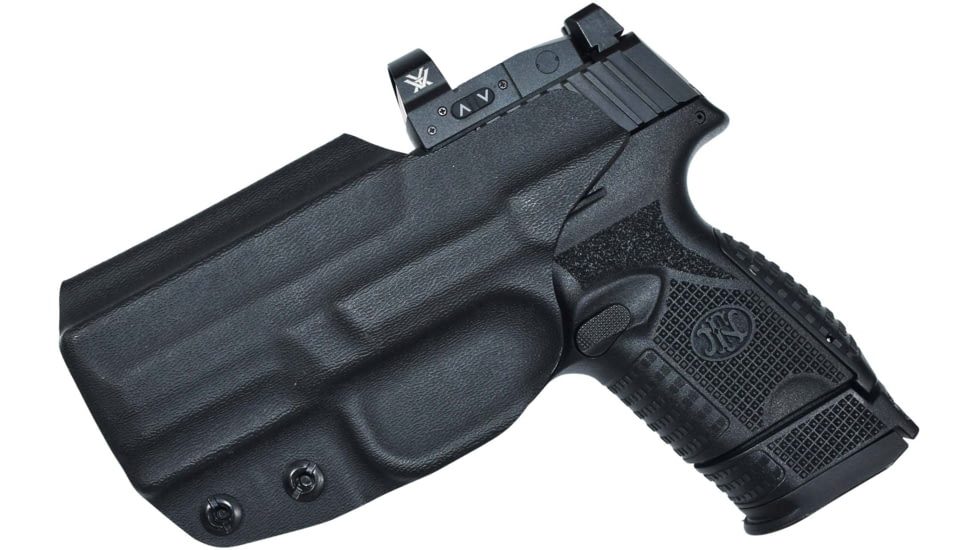 Black Scorpion Outdoor Gear FNH 509 Compact/Midsize IWB Belt Wing Tuckable Holster, Right, Black, HC23-FN509-BK