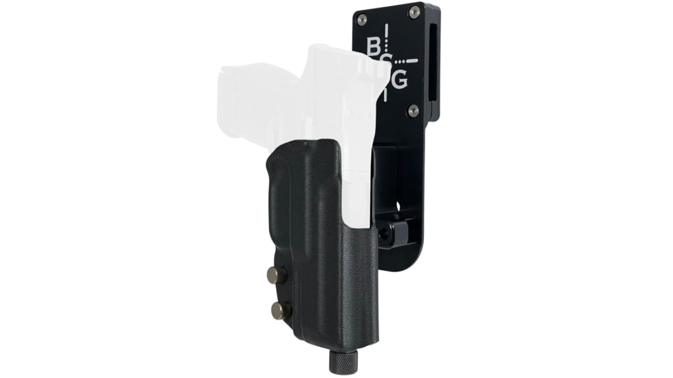 Black Scorpion Outdoor Gear FNH 509 Compact/Midsize Pro Heavy Duty Competition Holster, Left Hand, Black Shell / Black, HCD1-USPSABS-FN509BKLH