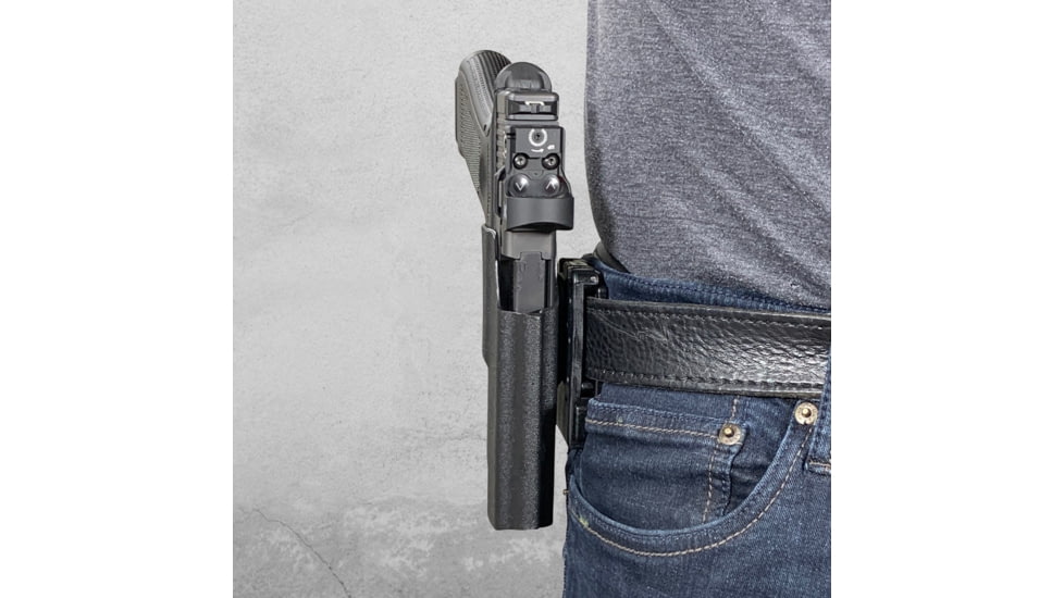 Black Scorpion Outdoor Gear Glock 26, 27, 33 Pro IDPA Holster, Left Hand, Black, HC03-IDPA-GL26-BKLH